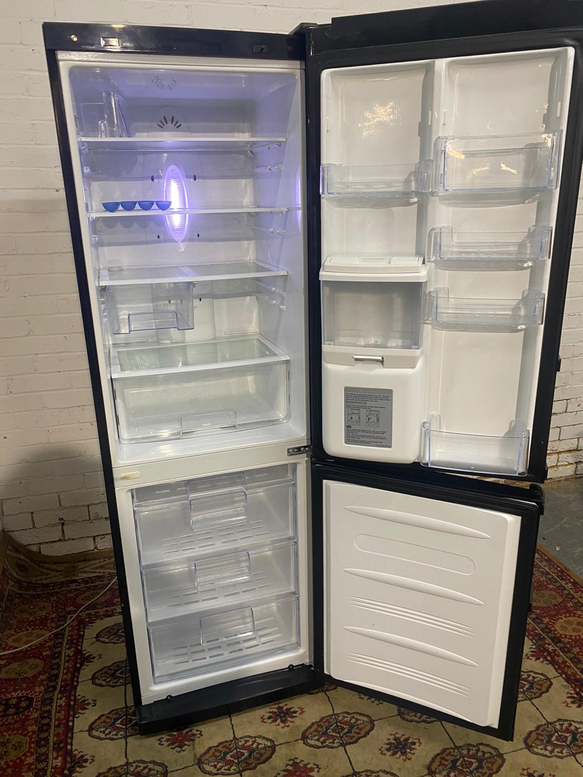 FREE DELIVERY Beautiful LG Black Tall Latest Model Fridge Freezer For Sale