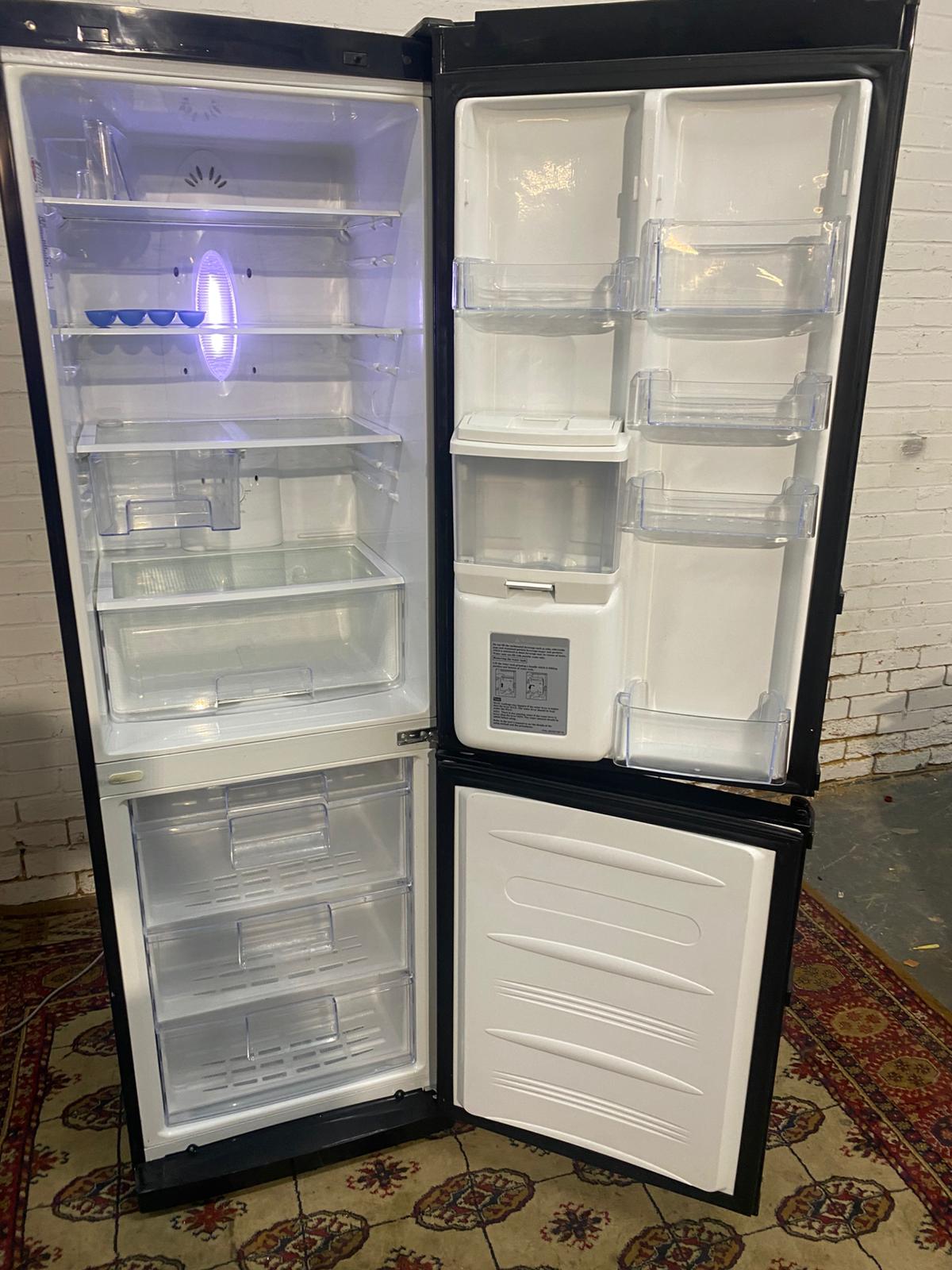 FREE DELIVERY Beautiful LG Black Tall Latest Model Fridge Freezer For Sale