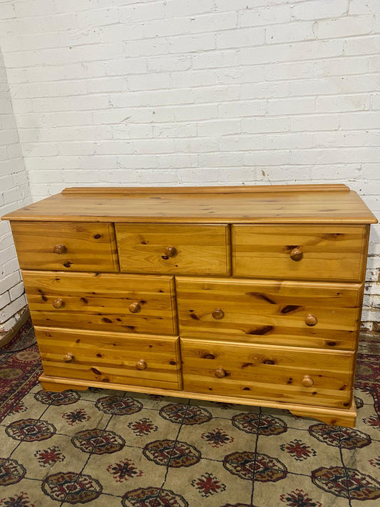 🚚Beautiful 7 Drawers Solid Wood  Dresser For Sale