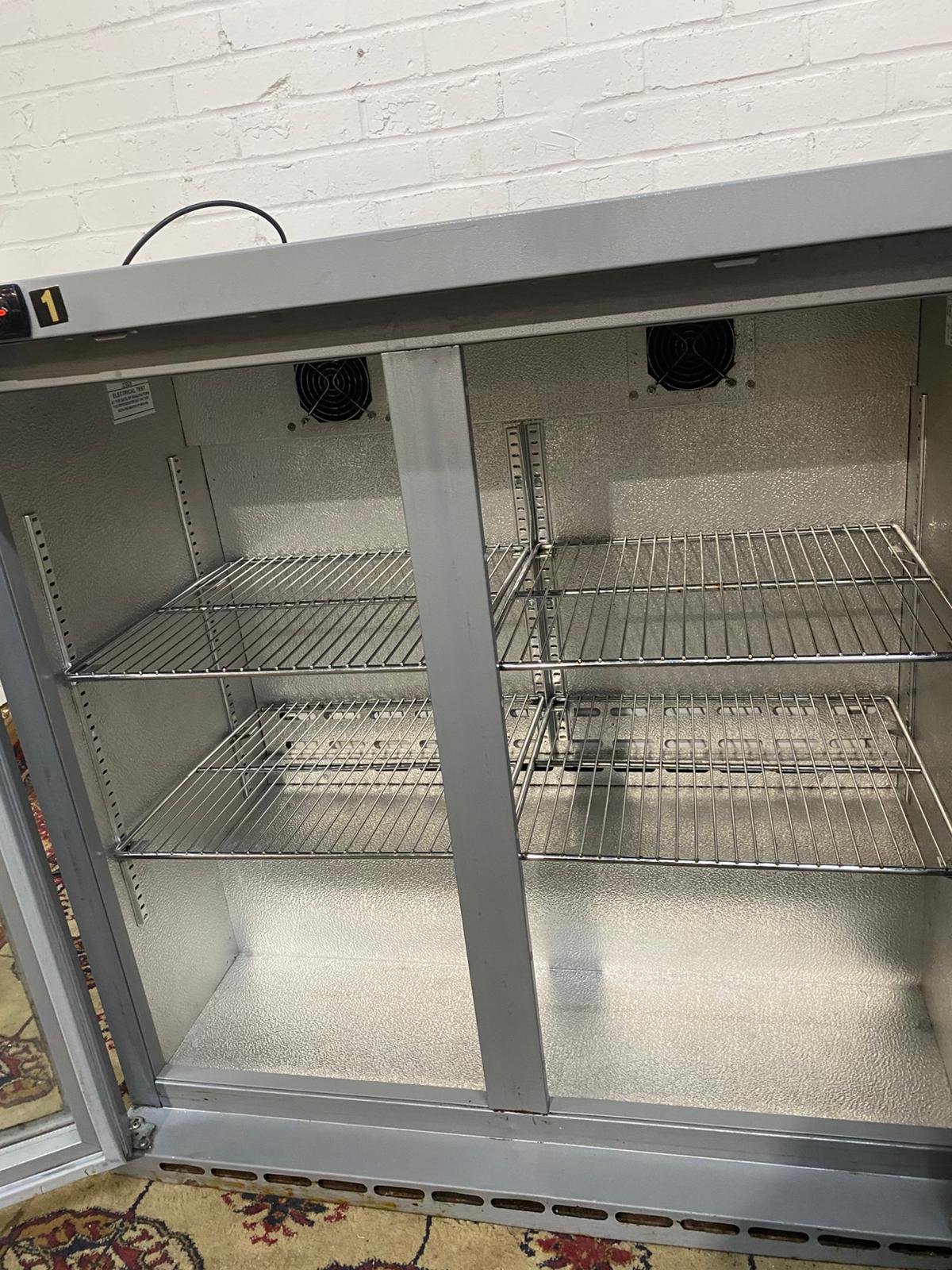 Commercial 2-Door Bar Drinks Fridge | Refurbished | 3-Month Warranty | South Hall Appliances