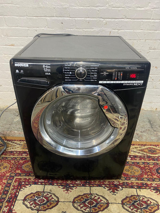 🚚FREE DELIVERY Beautiful Hoover Black Washer Dryer For Sale