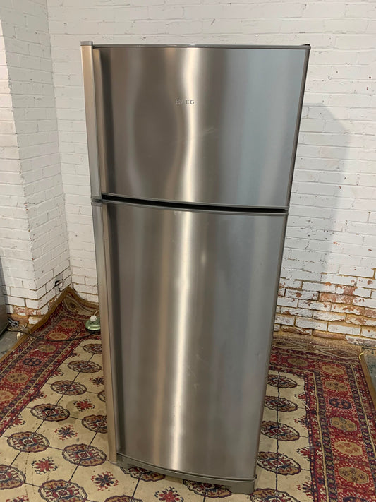 70CM Wide AEG RETRO Style Fridge & Freezer On Top For Sale