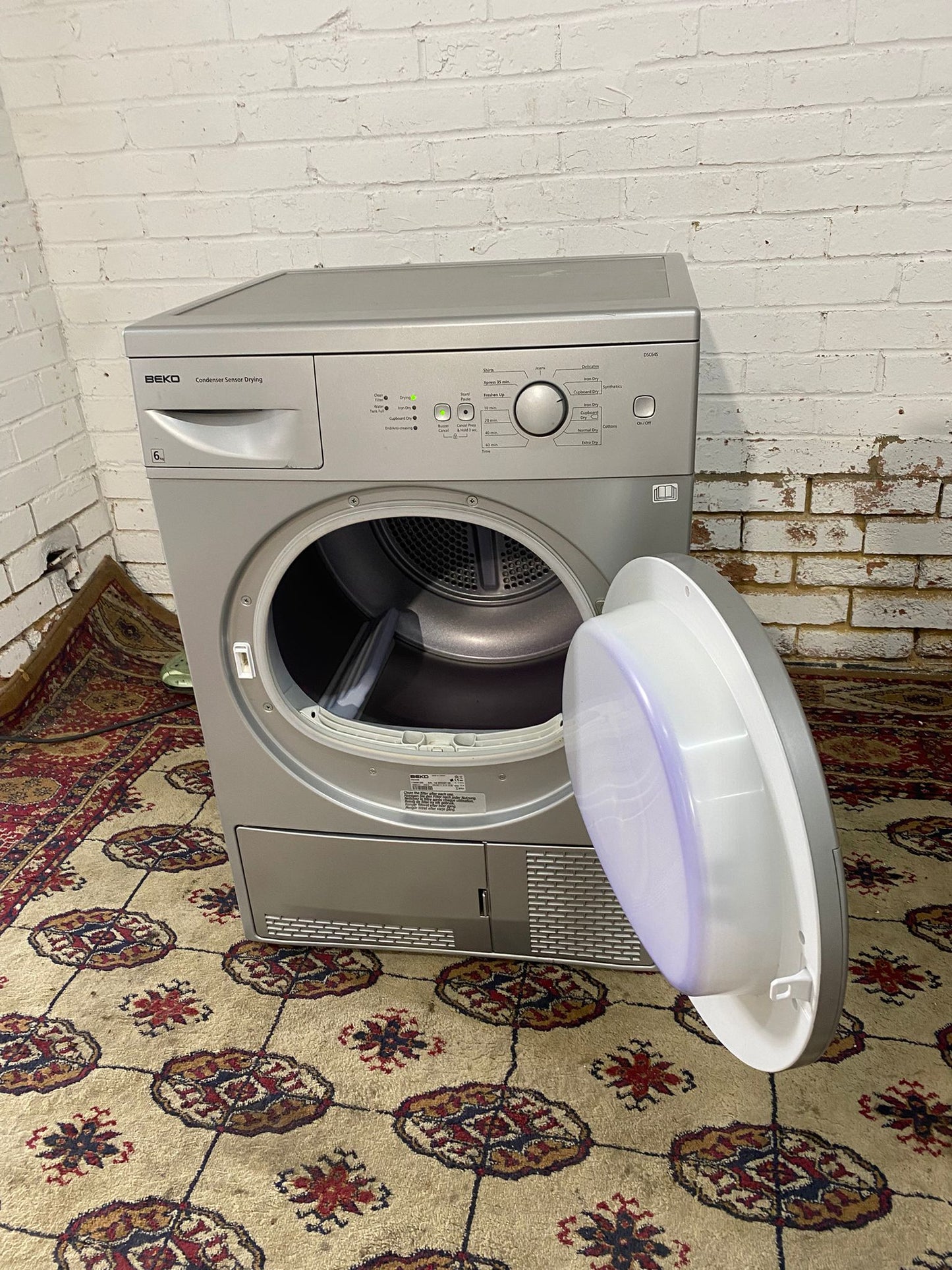 Beautiful Grey Condenser Dryer With HeatPump For Sale