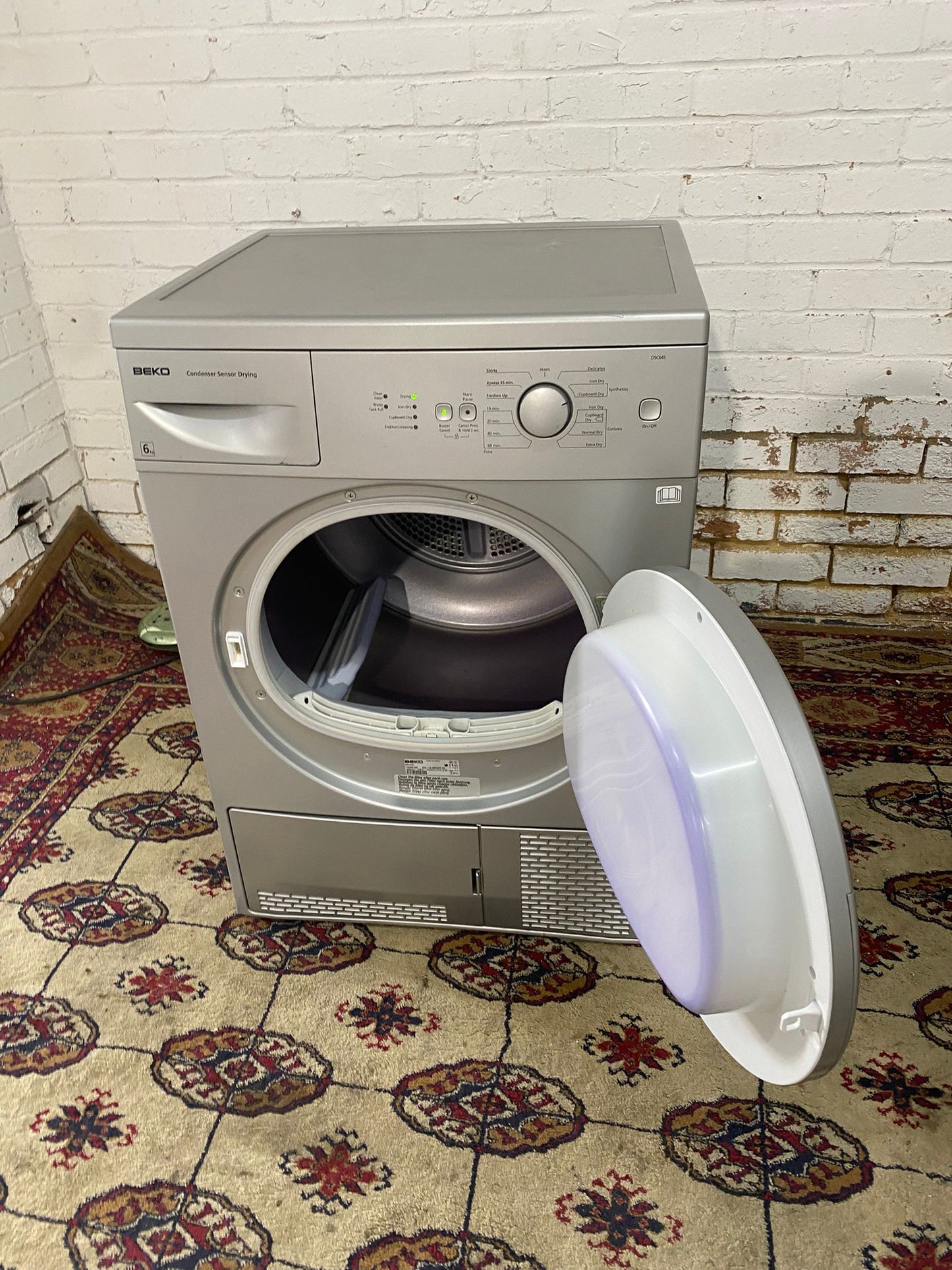 Beautiful Grey Condenser Dryer With HeatPump For Sale