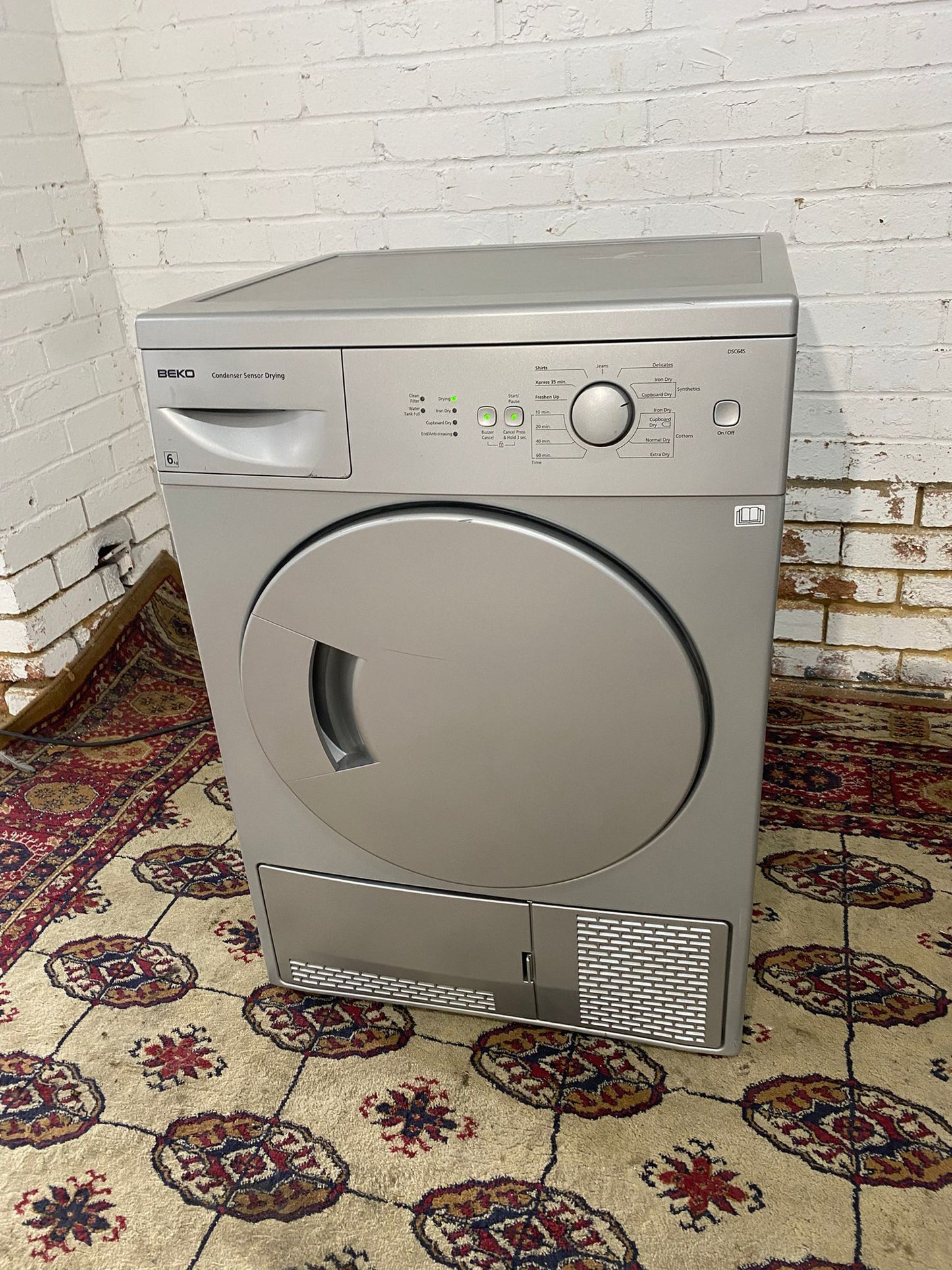 Beautiful Grey Condenser Dryer With HeatPump For Sale