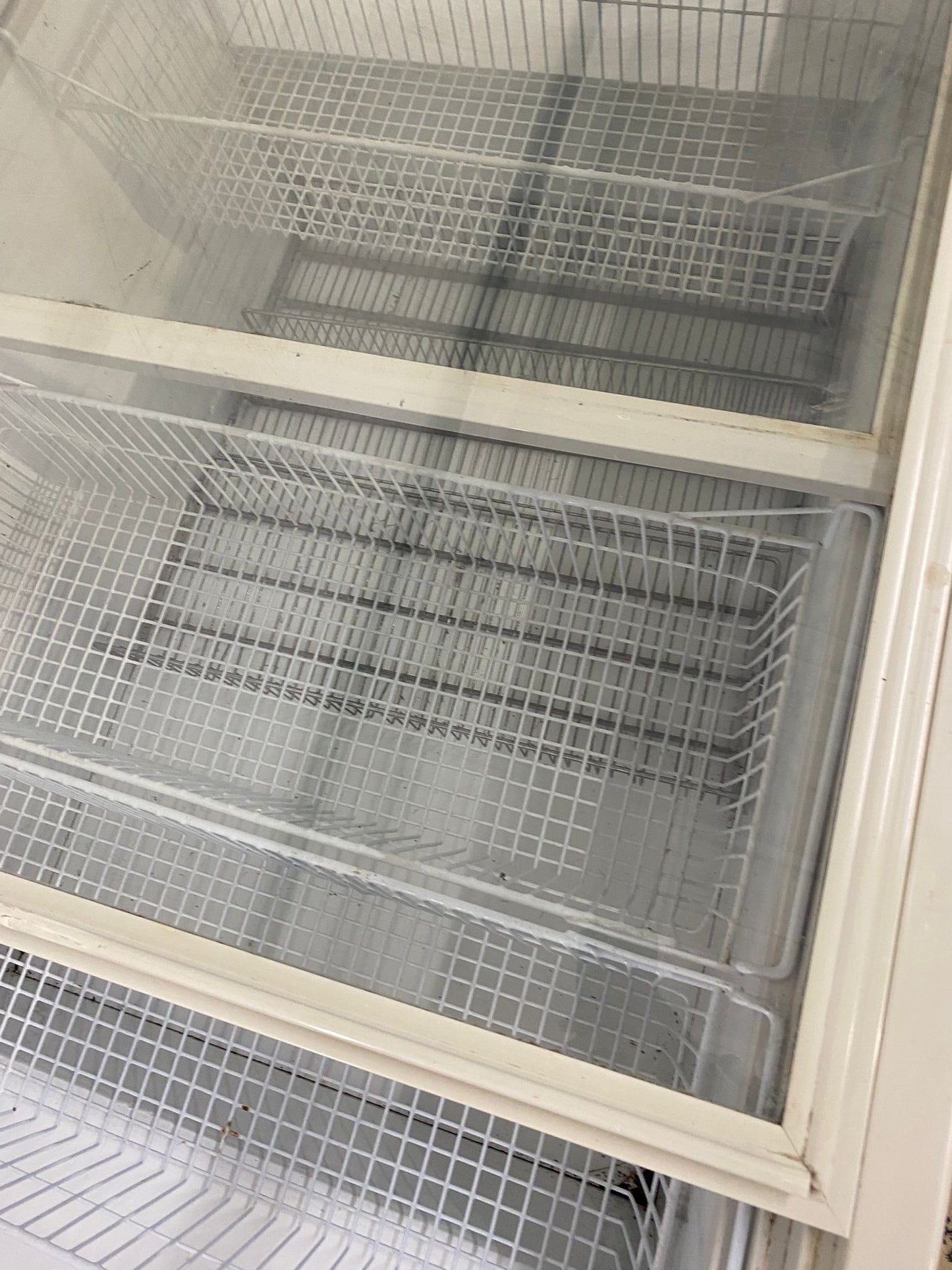 🚚Beautiful 2M Wide Commercial Glass Sliding Chest Freezer For Sale