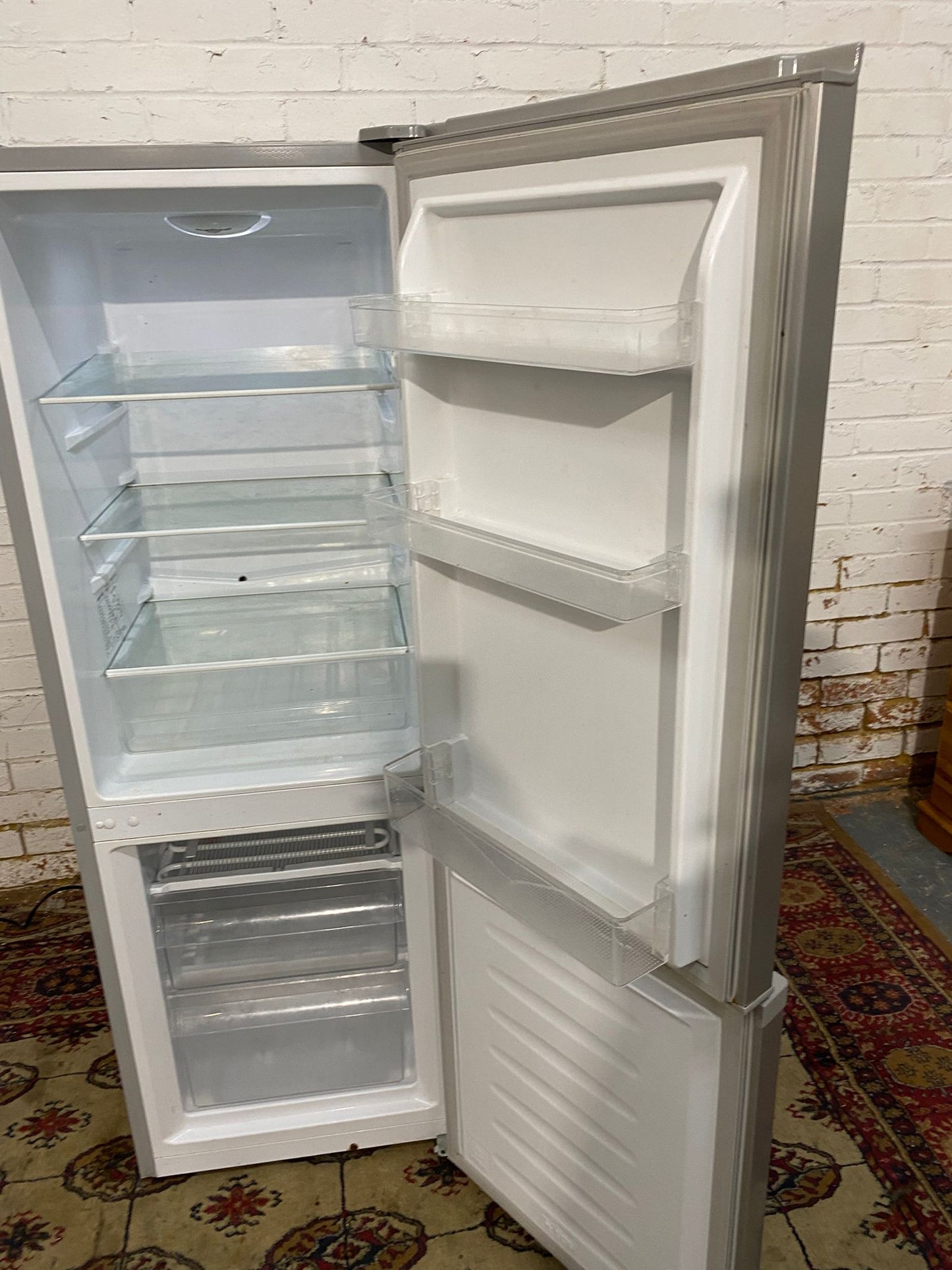 Curreys Grey Fridge Freezer Frost Free For Sale