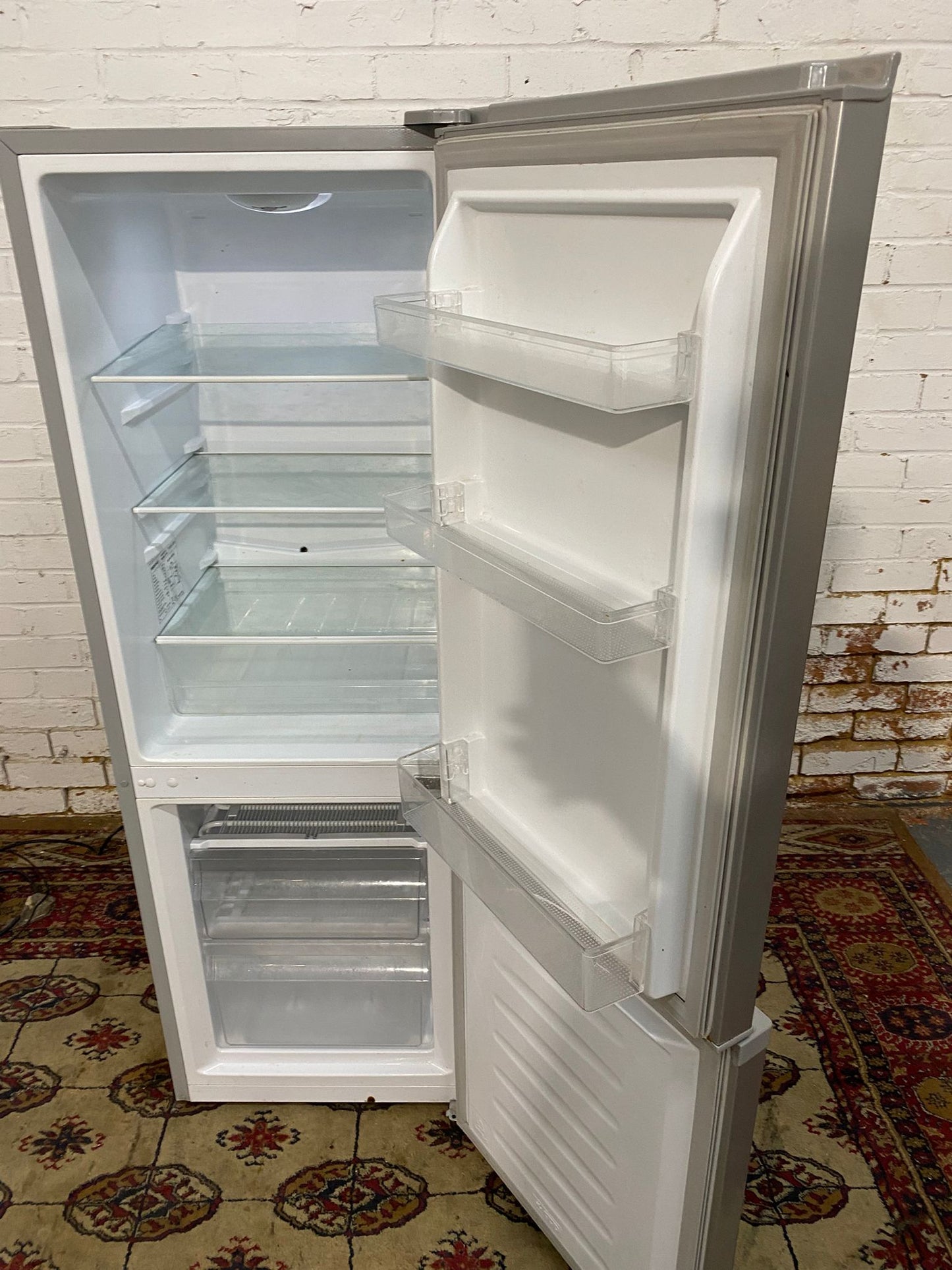 Curreys Grey Fridge Freezer Frost Free For Sale