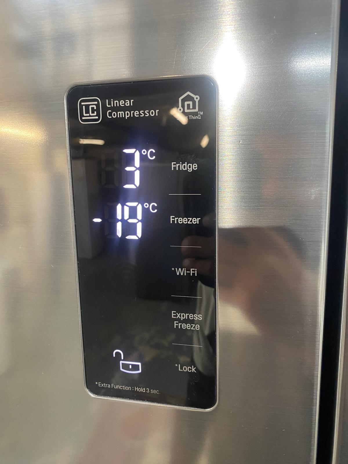 🚚Top Brand LG Non Plumb Stainless Steel American Double Door Fridge Freezer For Sale