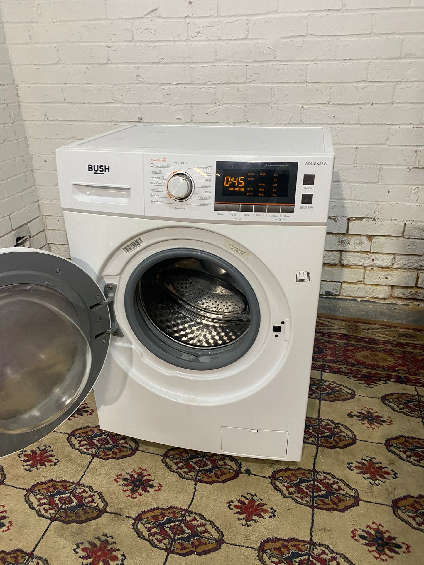 FREE DELIVERY Beautiful Bush Combo Washer Dryer For Sale