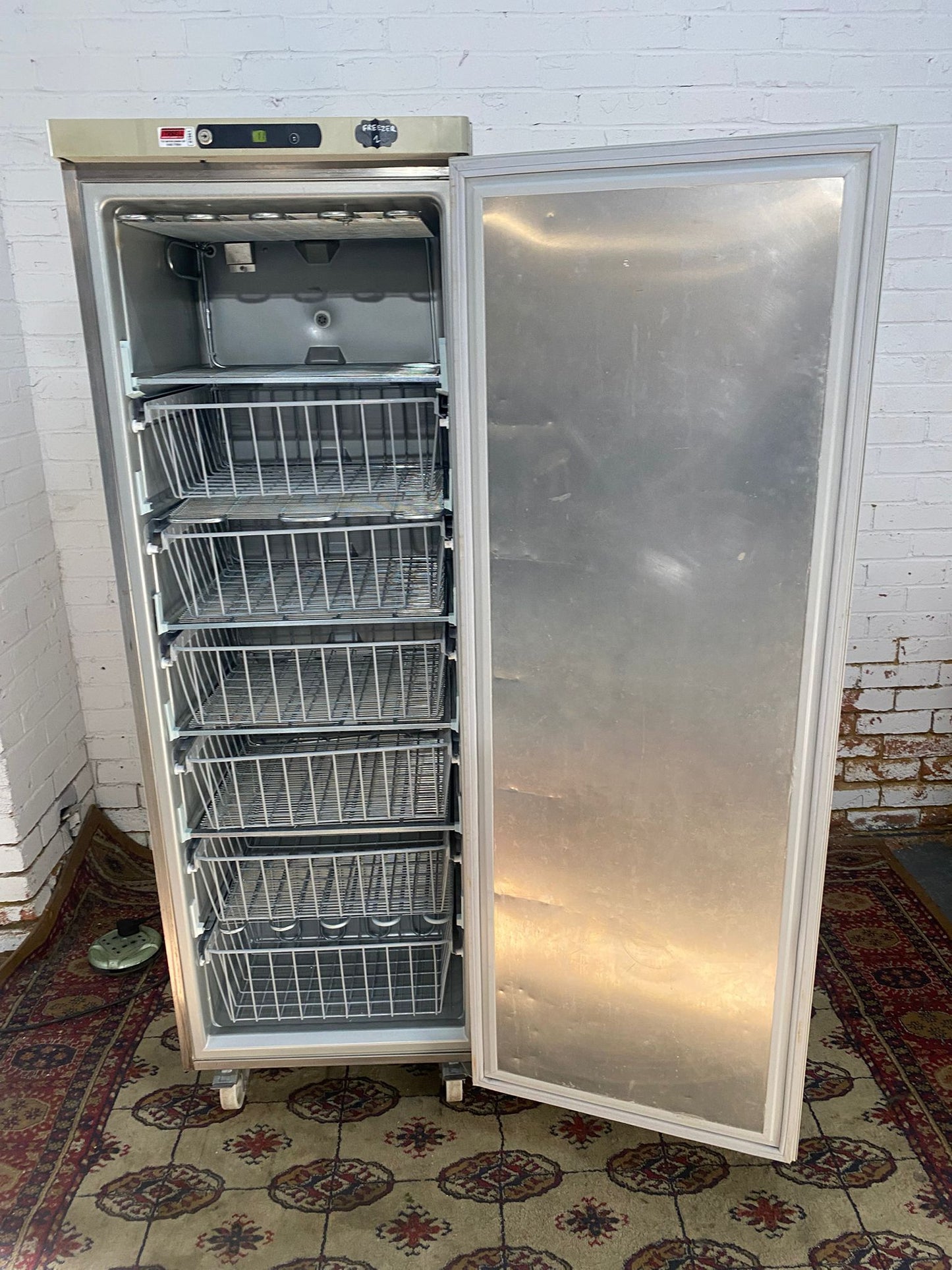 FREE DELIVERY Top Brand Gram Commercial Standing Freezer  Stainless Steel For Sale