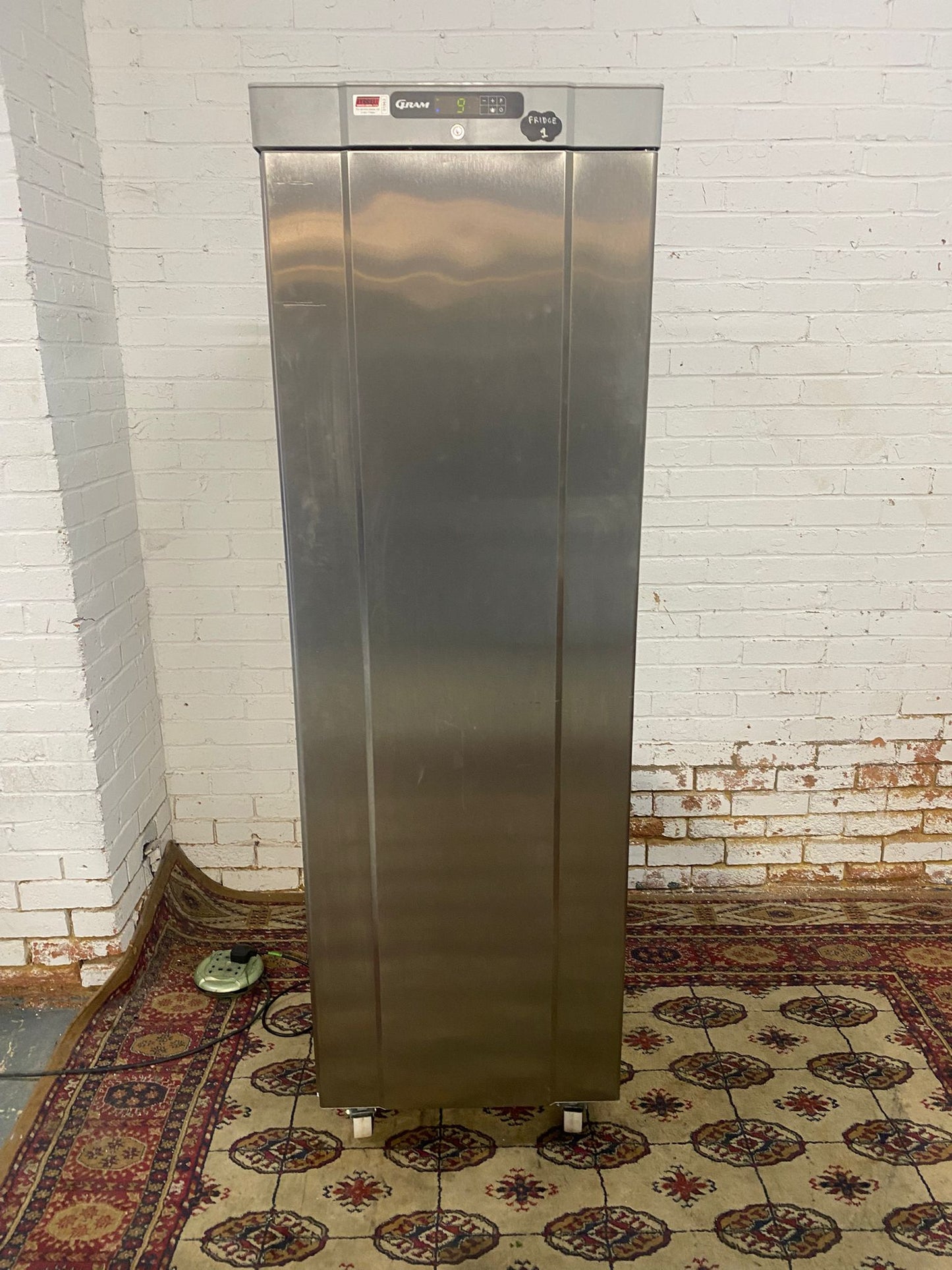 FREE DELIVERY Top Brand Gram Commercial Standing Fridge Stainless Steel For Sale