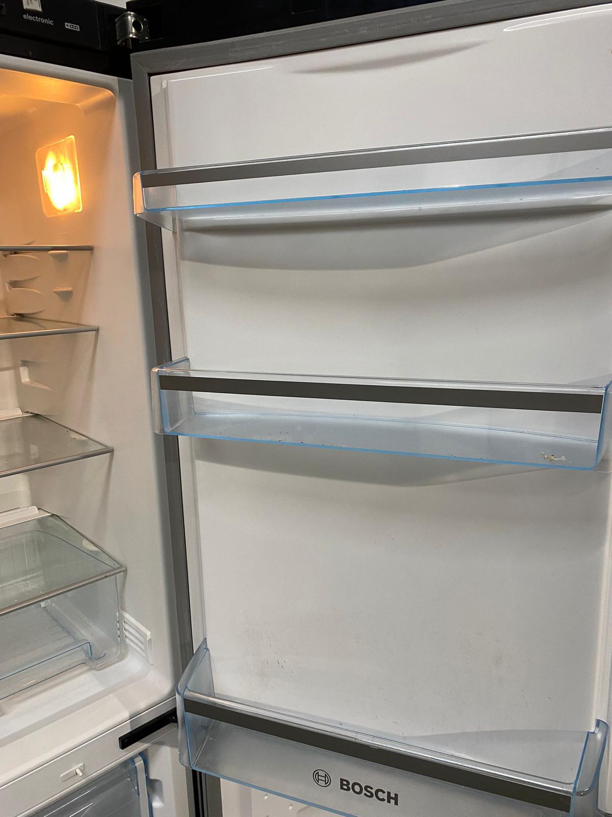 DELIVERY FREE Bosch Tall Black Fridge Freezer Frost Free  For Sale