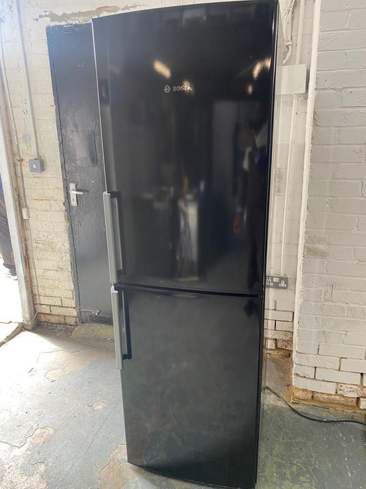 DELIVERY FREE Bosch Tall Black Fridge Freezer Frost Free  For Sale