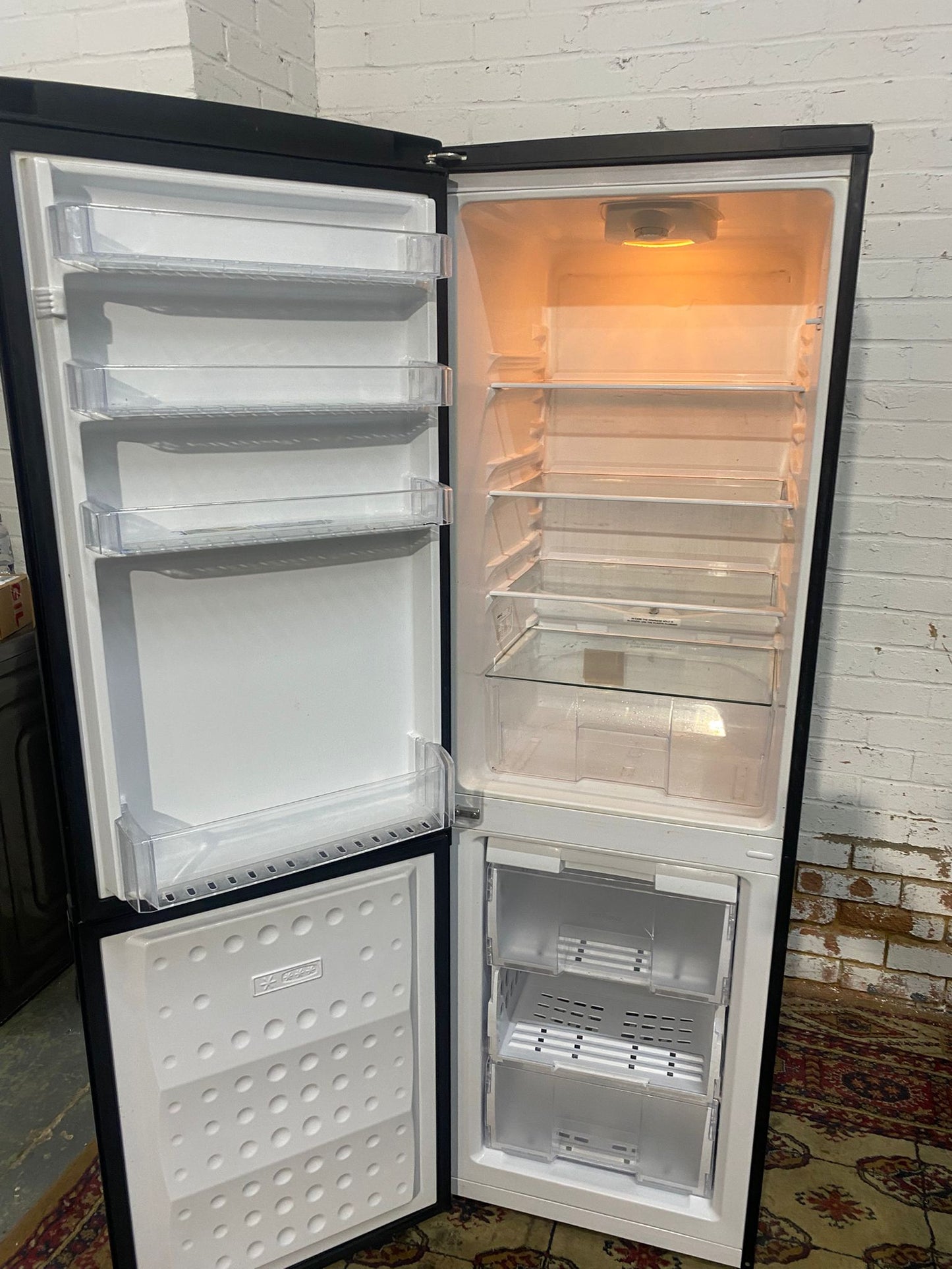 Beko Black Fridge Freezer Frost Free For Sale