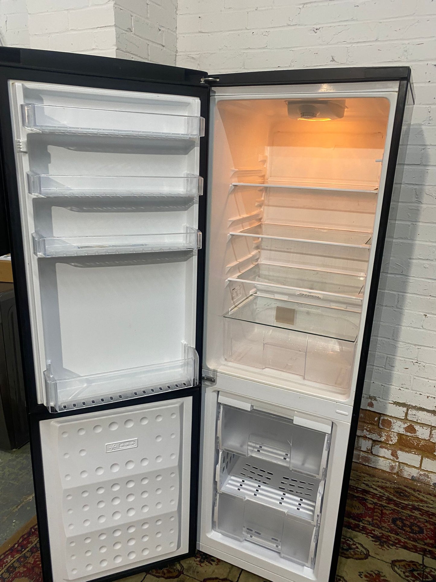 Beko Black Fridge Freezer Frost Free For Sale