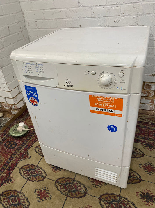 🚐🚐Indesit 8KG Condenser Dryer For Sale