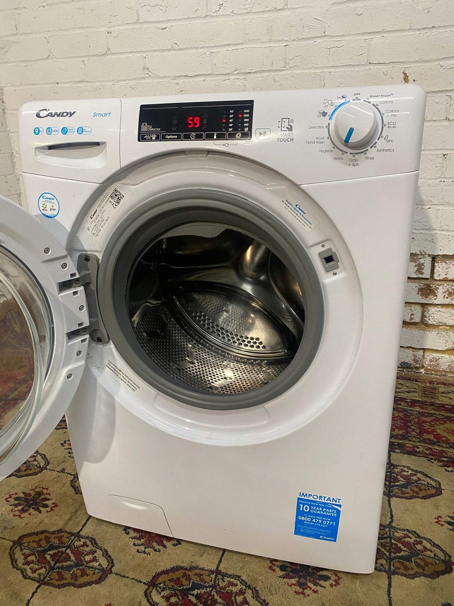 🚚Beautiful Candy 9KG Washing Machine For Sale