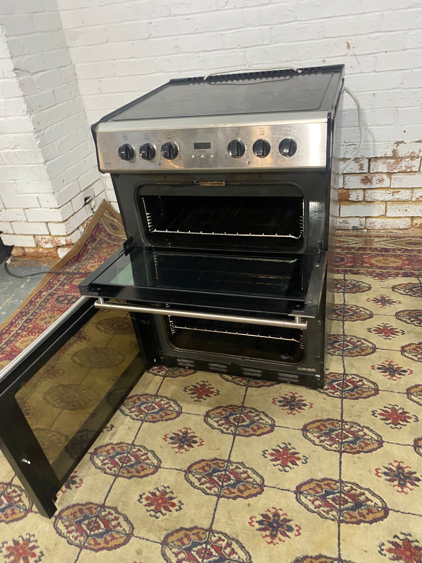 Beautiful TopBrand Stoves 60CM Ceramic Electric Cooker Stainless Steel With Oven/Grill