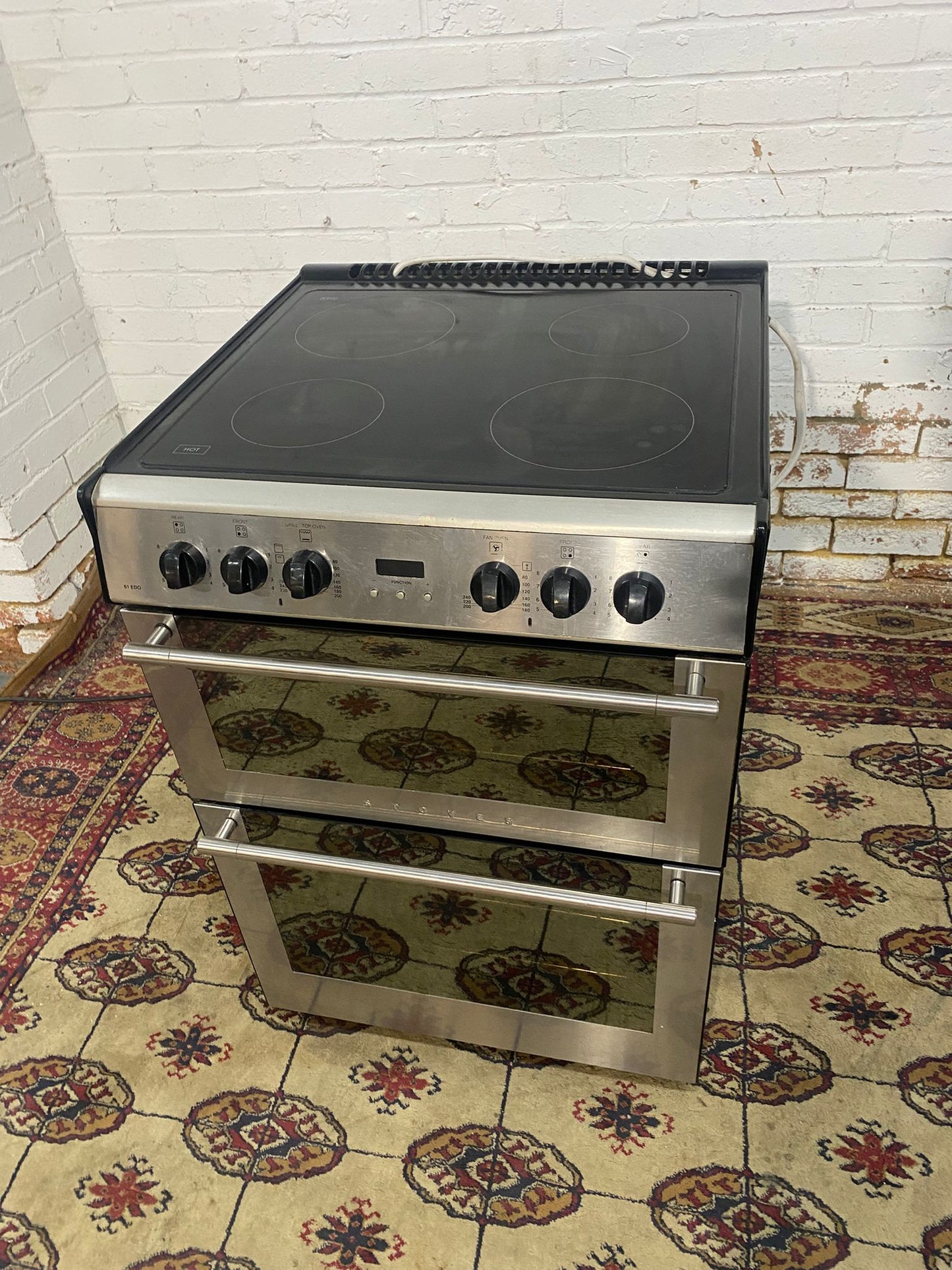 Beautiful TopBrand Stoves 60CM Ceramic Electric Cooker Stainless Steel With Oven/Grill