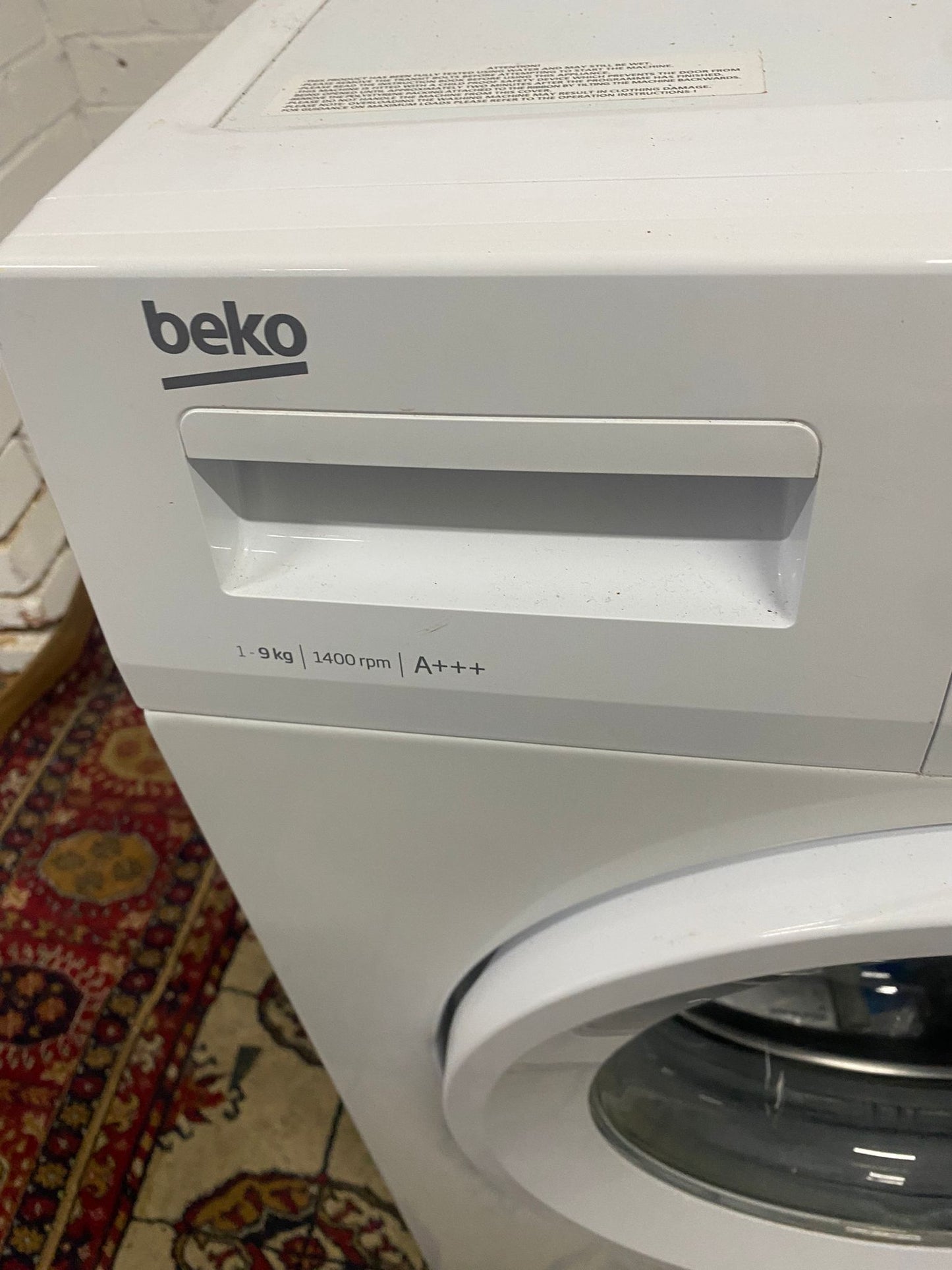 🚚Beautiful Beko 9KG Washing Machine For Sale