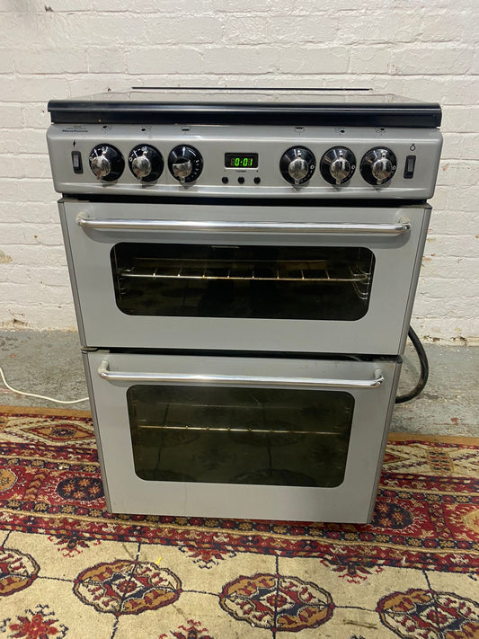 FREE DELIVERY Beautiful NEWHOME 60CM Grey/Black Gas Cooker For Sale