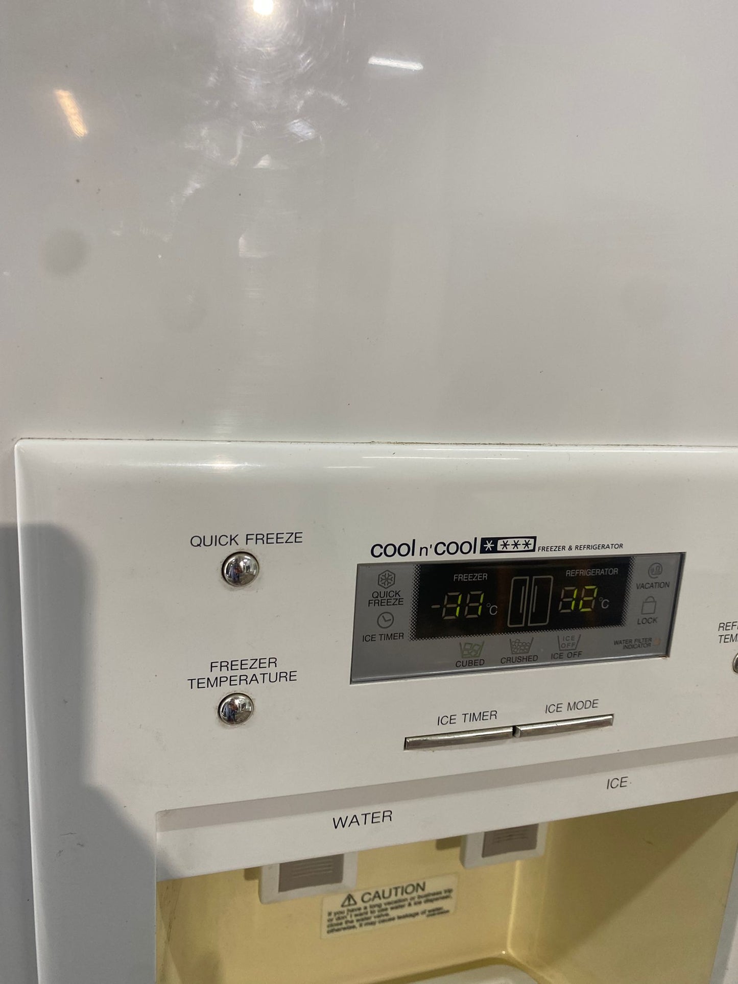 FREE DELIVERY Samsung White American Double Door Fridge Freezer