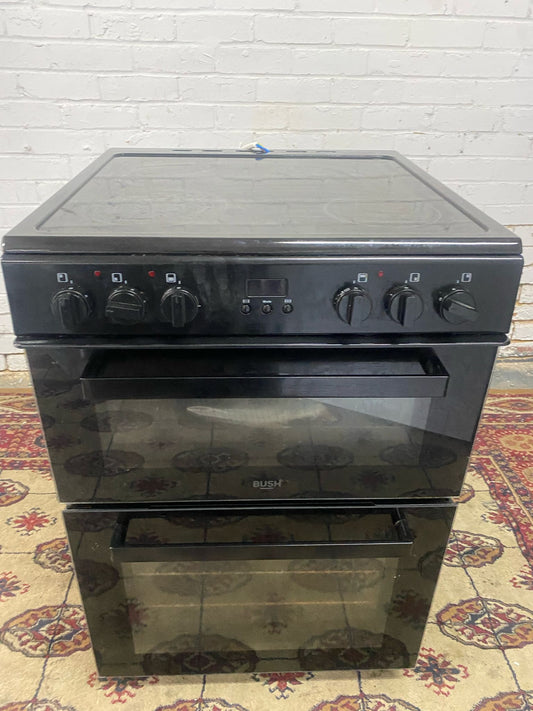 FREE DELIVERY Bush Black 60 CM Electric Cooker With Oven/Grill For Sale