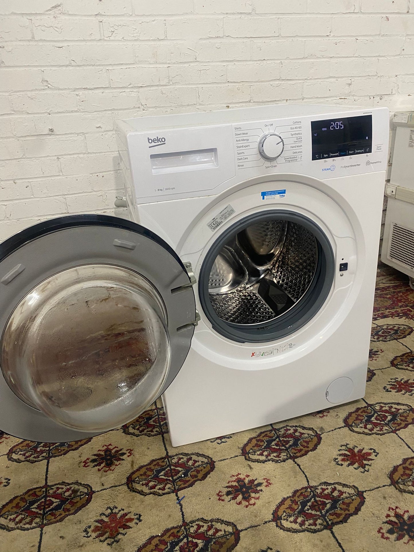 🚐Stylish Beko 8KG Washing Machine For Sale