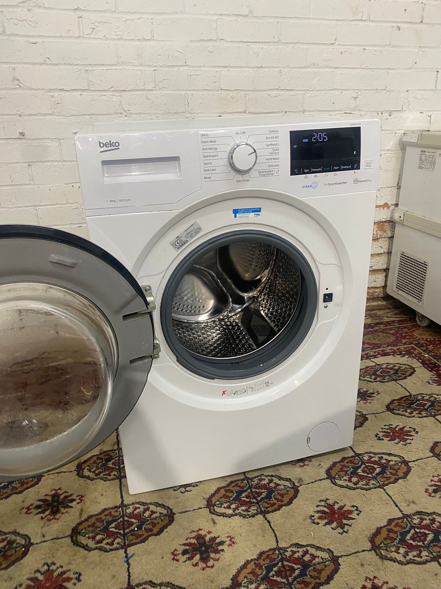 🚐Stylish Beko 8KG Washing Machine For Sale