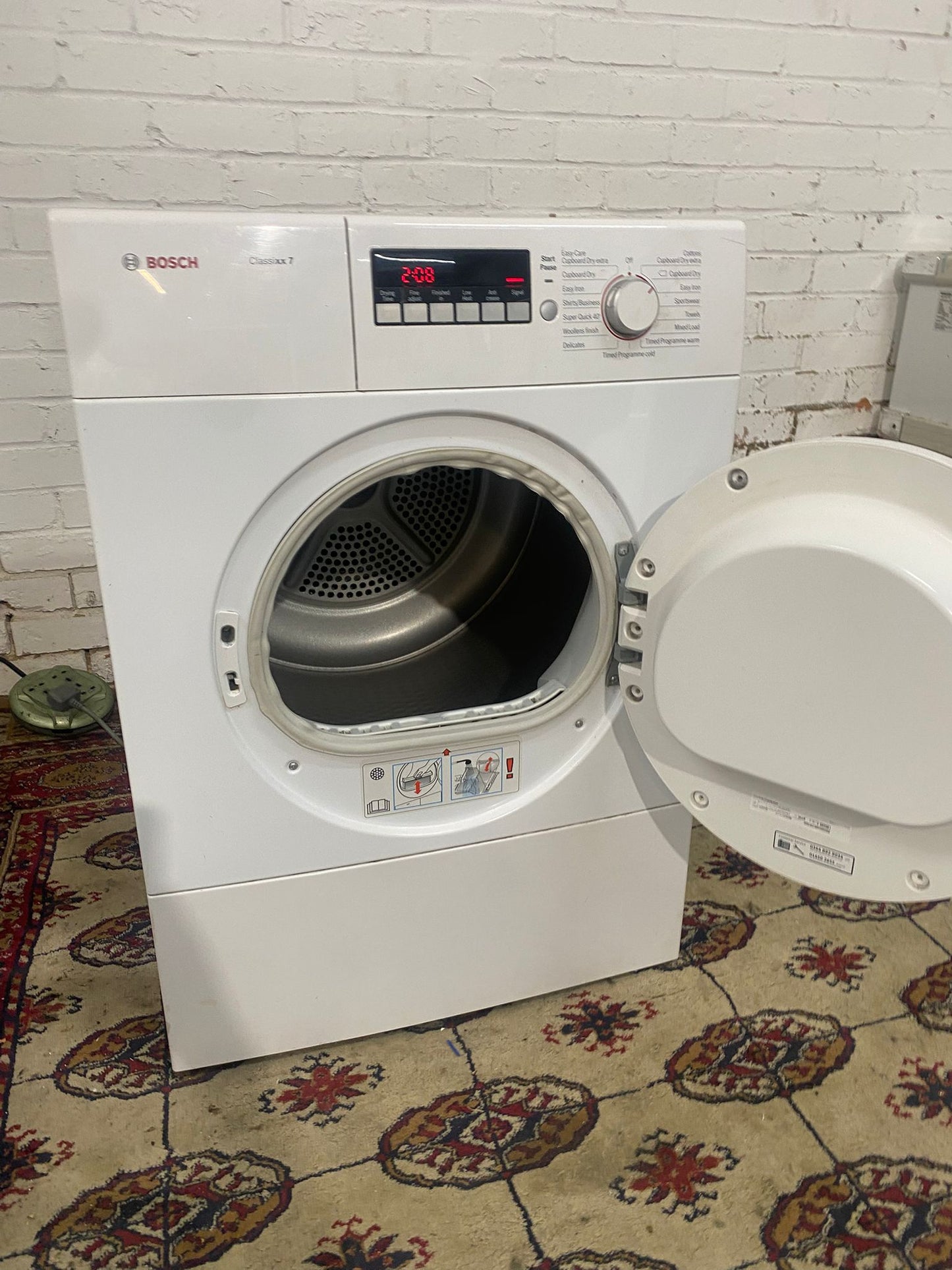 🚐Beautiful Bosch Vented Dryer For Sale
