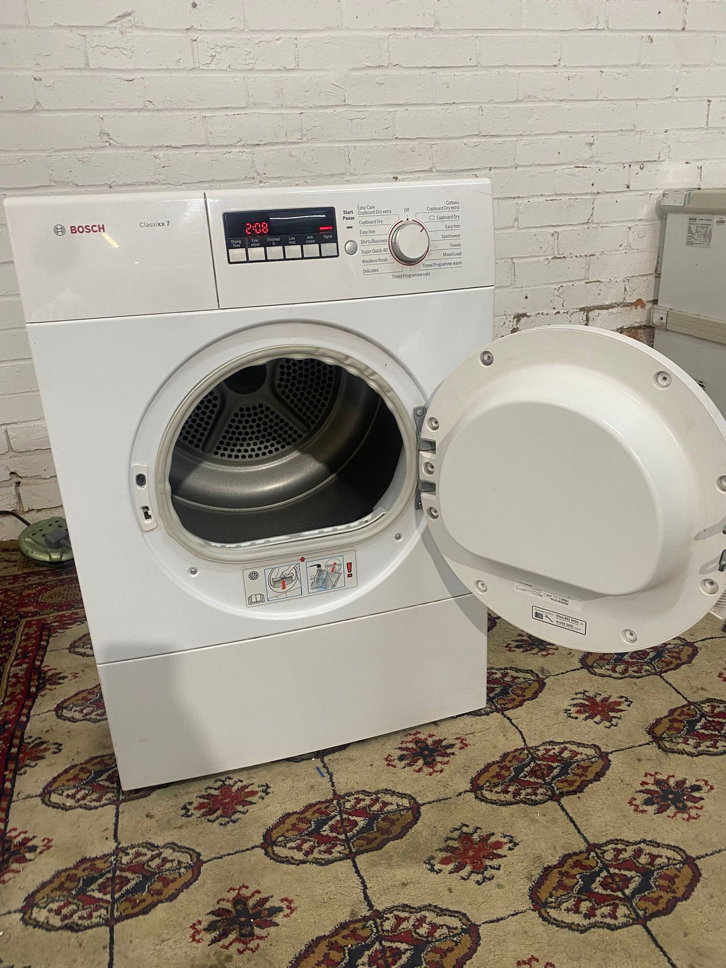 🚐Beautiful Bosch Vented Dryer For Sale