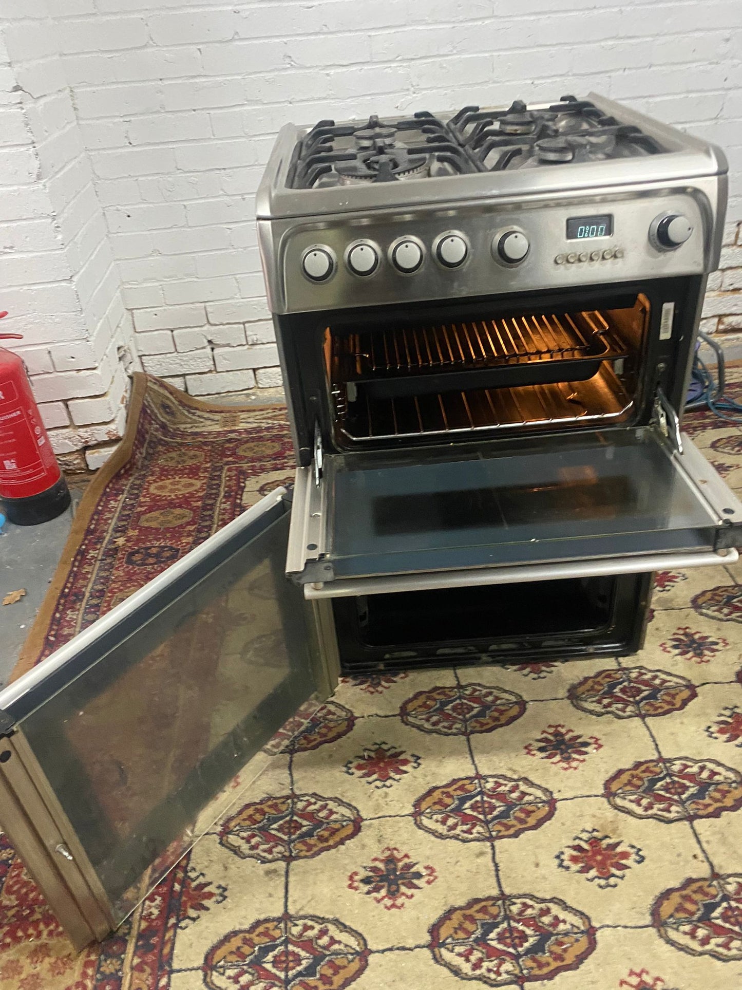 🚐🚐Beautiful Cannon Stainless Steel Gas Cooker With Dual Oven/Grill For Sale