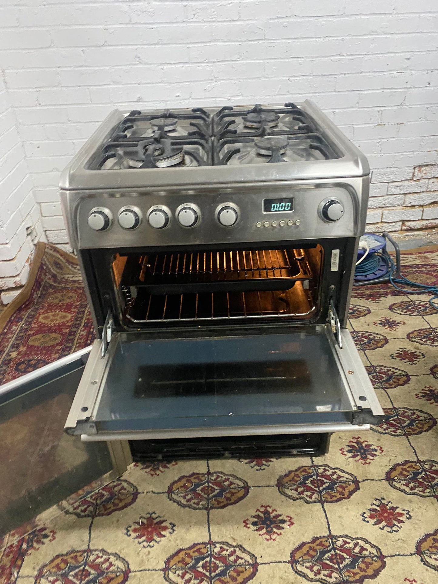 🚐🚐Beautiful Cannon Stainless Steel Gas Cooker With Dual Oven/Grill For Sale