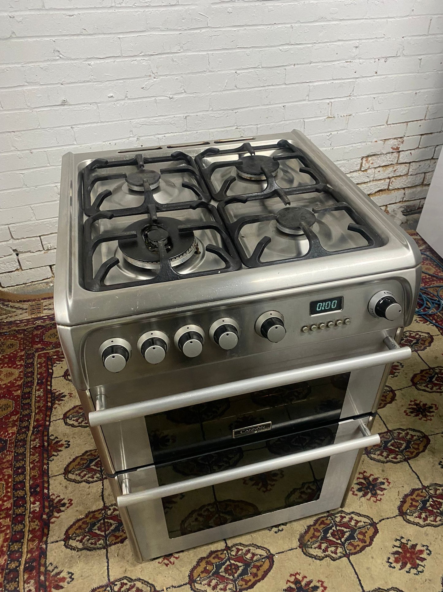 🚐🚐Beautiful Cannon Stainless Steel Gas Cooker With Dual Oven/Grill For Sale