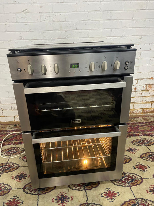 ✅🚐🚐Beautiful Stoves 60CM Stainless Steel Gas Cooker With Dual Oven/ Grill For Sale