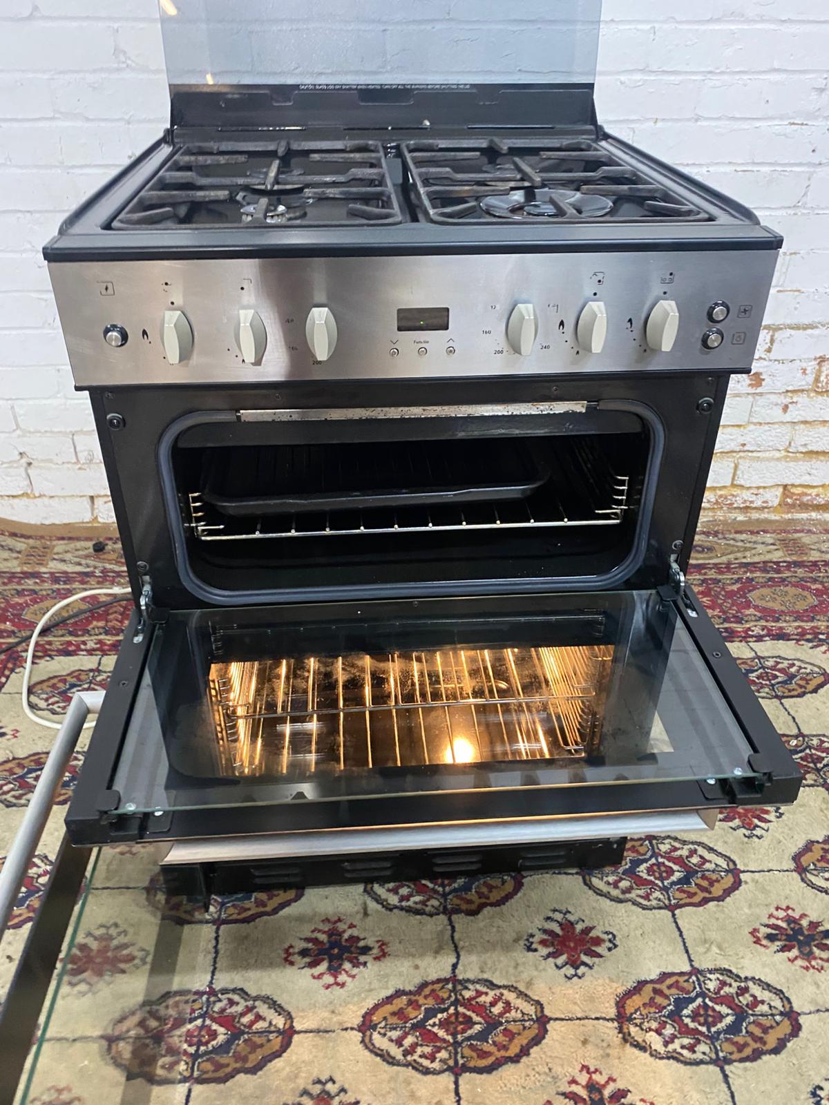 ✅🚐🚐Beautiful Stoves 60CM Stainless Steel Gas Cooker With Dual Oven/ Grill For Sale