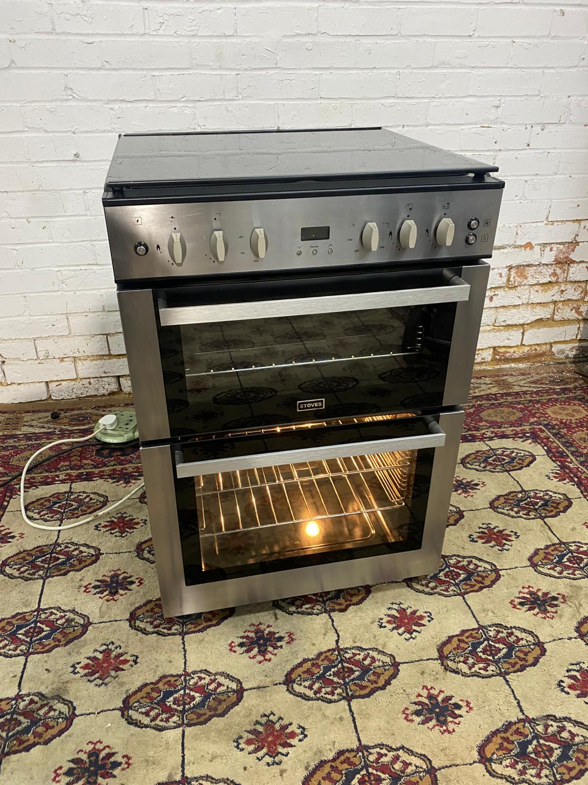 ✅🚐🚐Beautiful Stoves 60CM Stainless Steel Gas Cooker With Dual Oven/ Grill For Sale