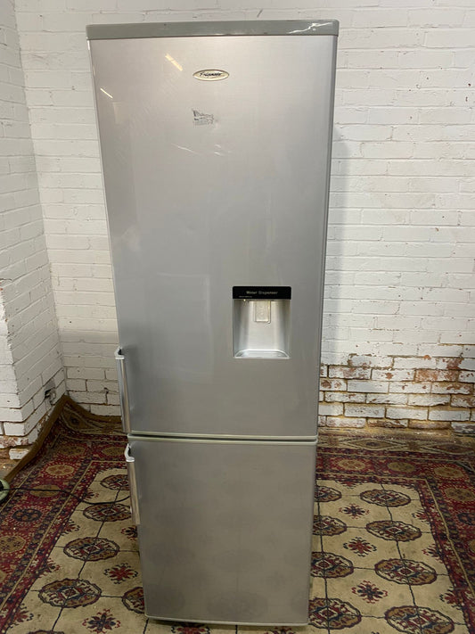 ✅🚐Beautiful Tall Grey Fridge Freezer With Water Dispenser For Sale