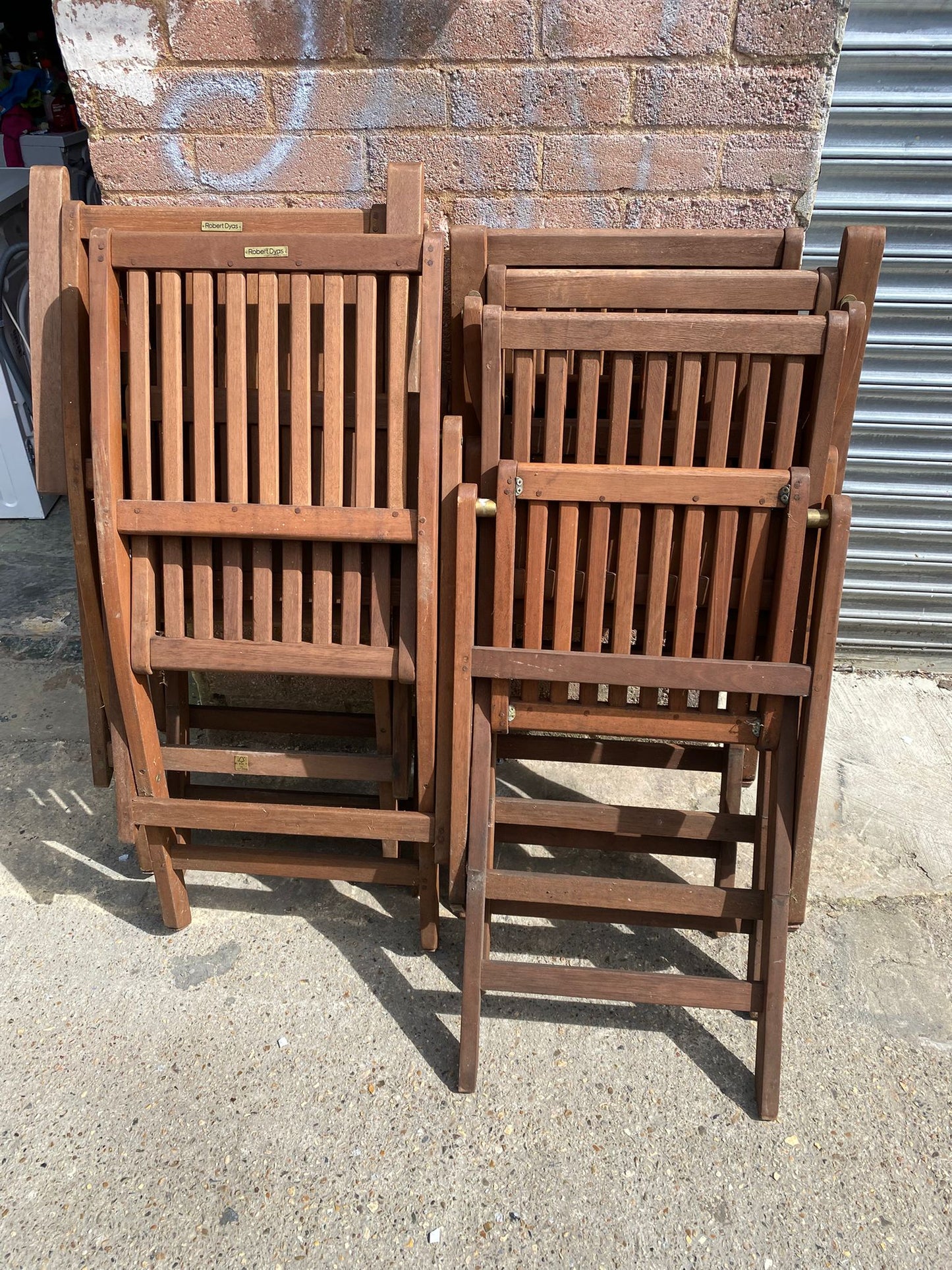 ✅🚐Beautiful Branded Wooden Garden Table With 6 Carvers Chairs For Sale