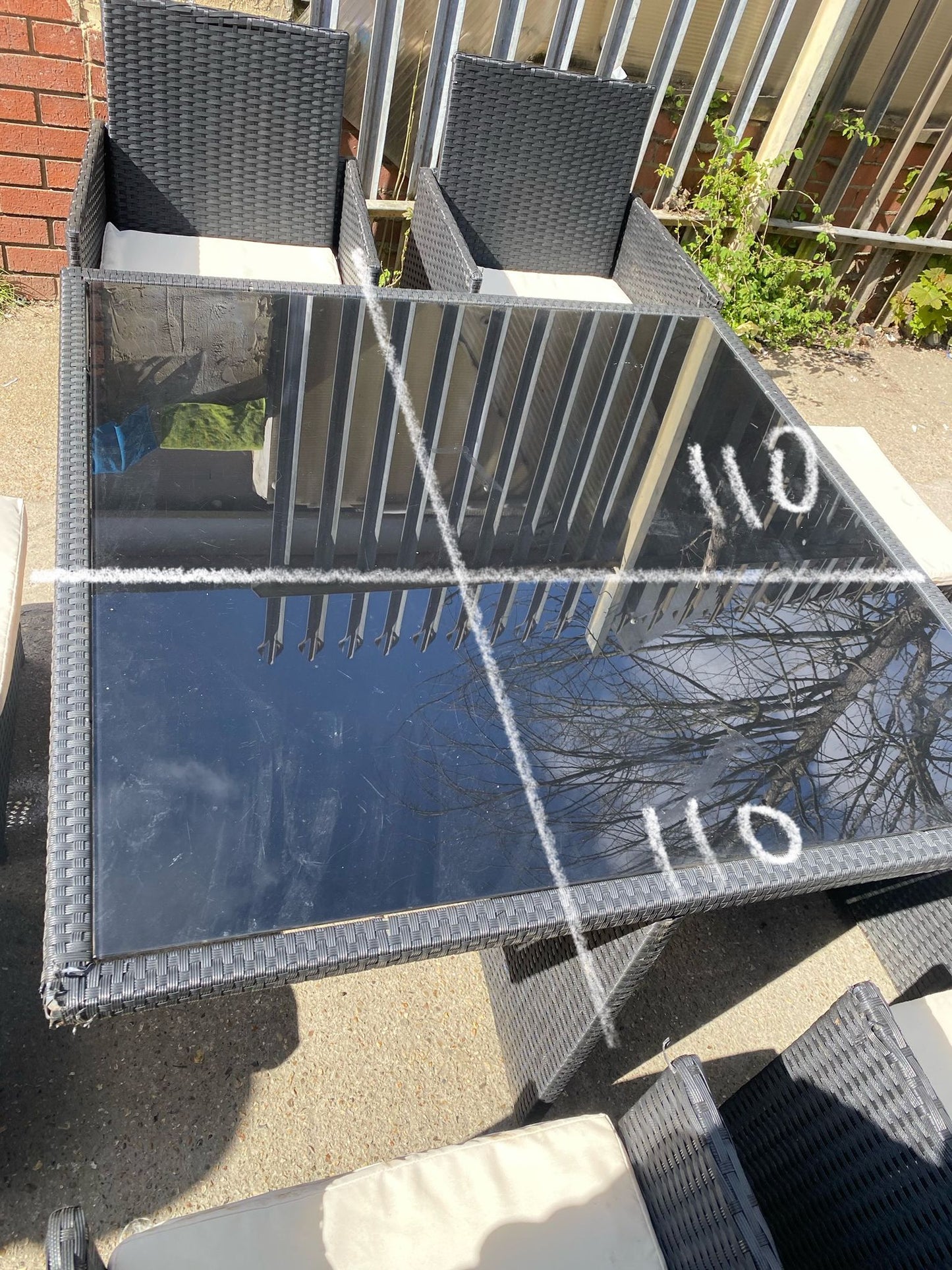 🚚Beautiful Rattan 8Seater Cubes Garden Set With Washable Cushions For Sale