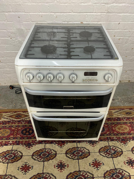 🚚Beautiful TopBrand Cannon 60CM White Gas Cooker With Oven/Grill For Sale