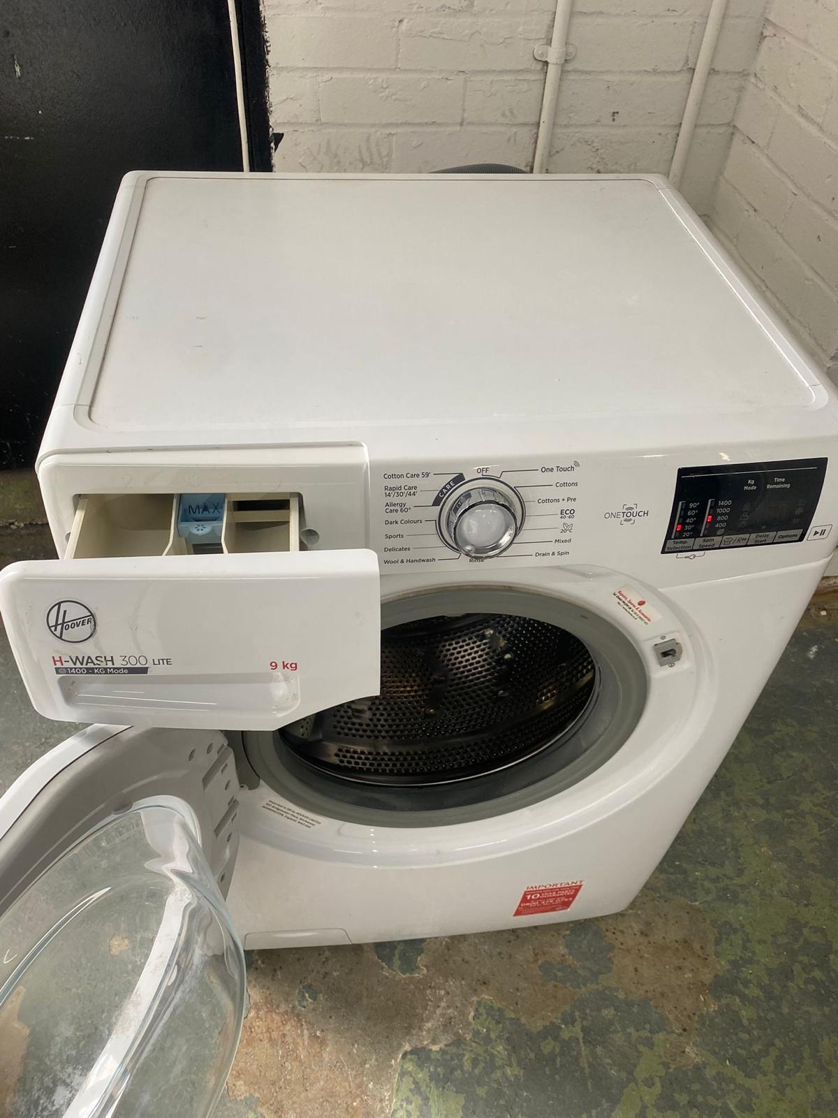 ✅🚚Beautiful Hoover 9KG Washing Machine For Sale
