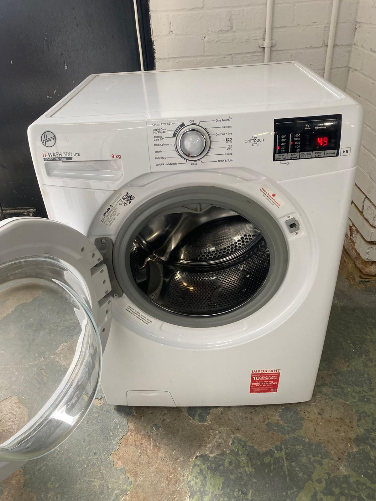 ✅🚚Beautiful Hoover 9KG Washing Machine For Sale