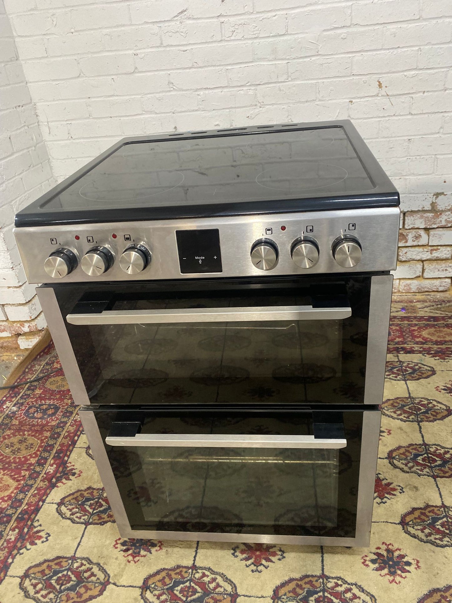 🚐🚐Beautiful Kenwood Stainless Steel 60CM Ceramic Electric Cooker With Oven/Grill For Sale