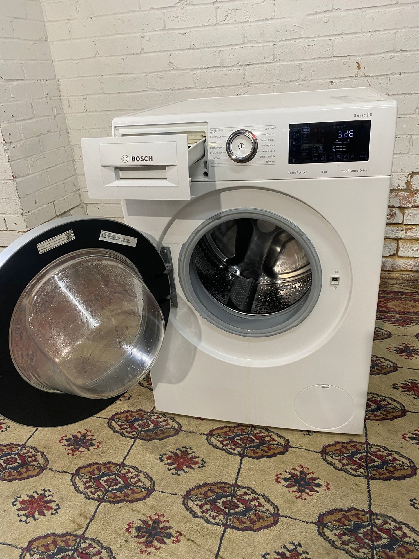 ✅🚚Beautiful Latest Model Bosch 9KG Series 6 Washing Machine For Sale