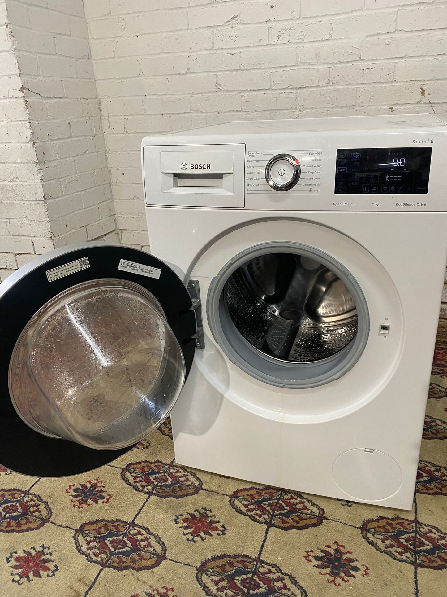 ✅🚚Beautiful Latest Model Bosch 9KG Series 6 Washing Machine For Sale
