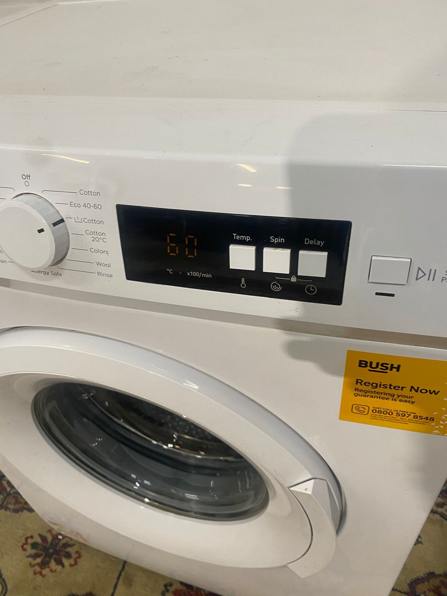 ✅🚚Beautiful Bush 7KG Washing Machine For Sale