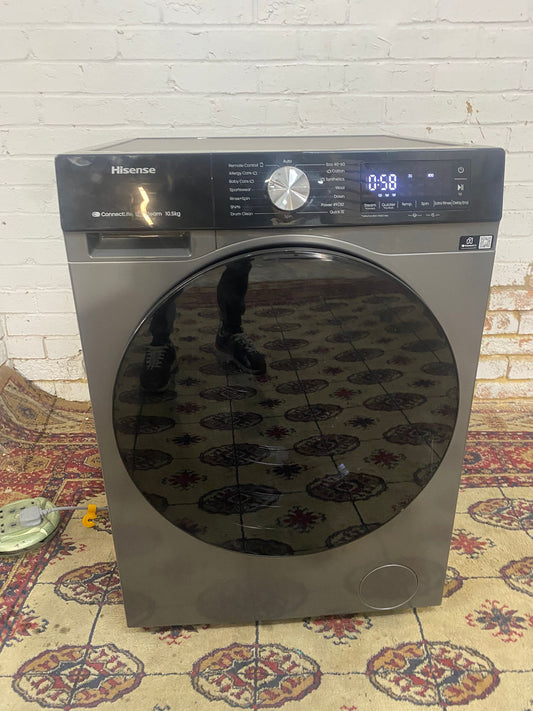 ✅🚚Beautiful Hisense 10.5KG Washing Machine For Sale