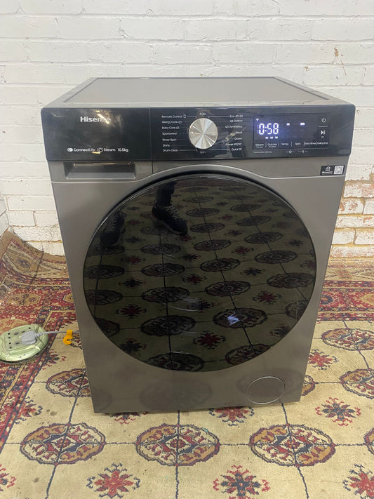 ✅🚚Beautiful Hisense 10.5KG Washing Machine For Sale